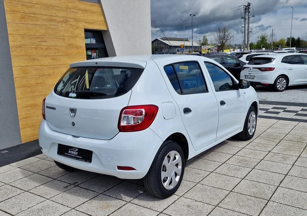 Dacia Sandero cena 19900 przebieg: 81000, rok produkcji 2015 z Sosnowiec małe 79